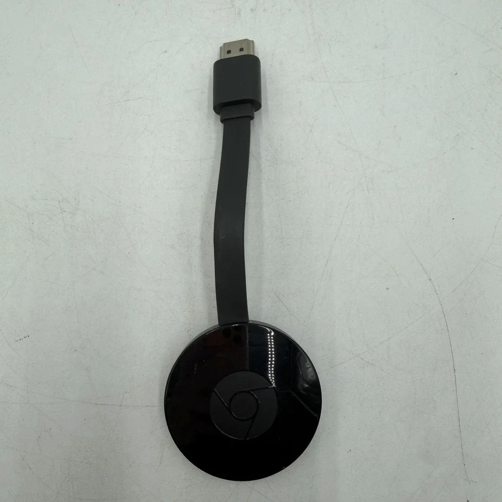 Google Chromecast Model NC2-6A5 HDMI Black 2nd Device Only